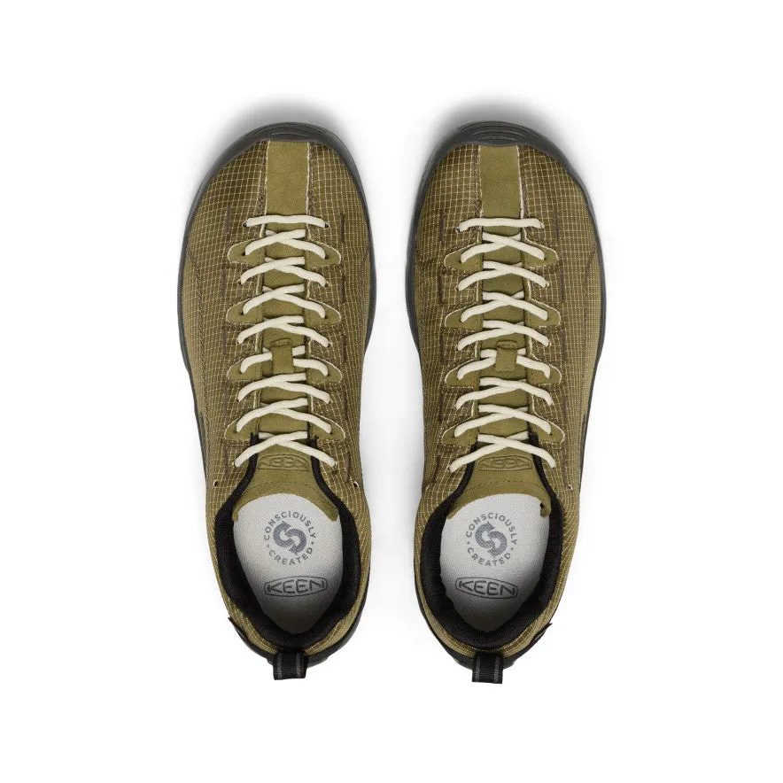 Moisture wicking Men's Jasper Nylon Waterproof Sneaker  |  Martini Olive/Martini Olive