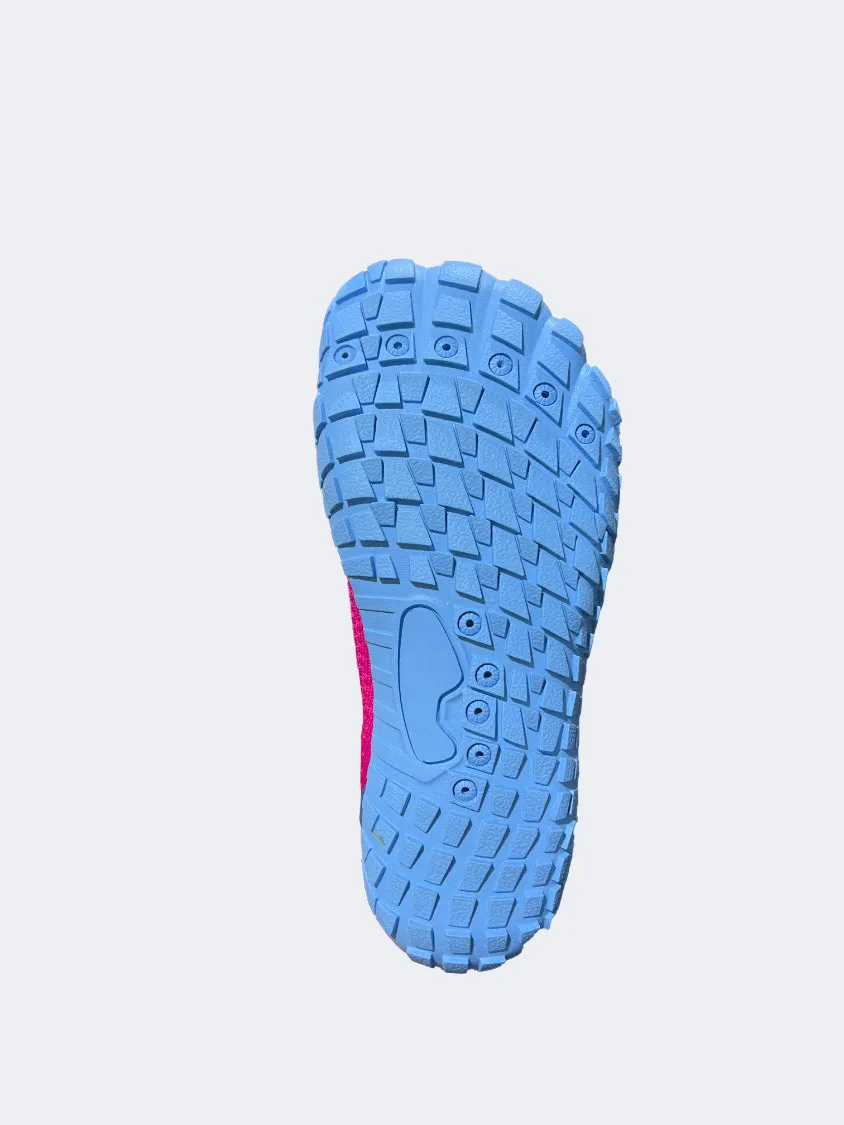 easy move Oil And Gaz Slip On Kids-Girls Beach Aqua Shoes Fuschia