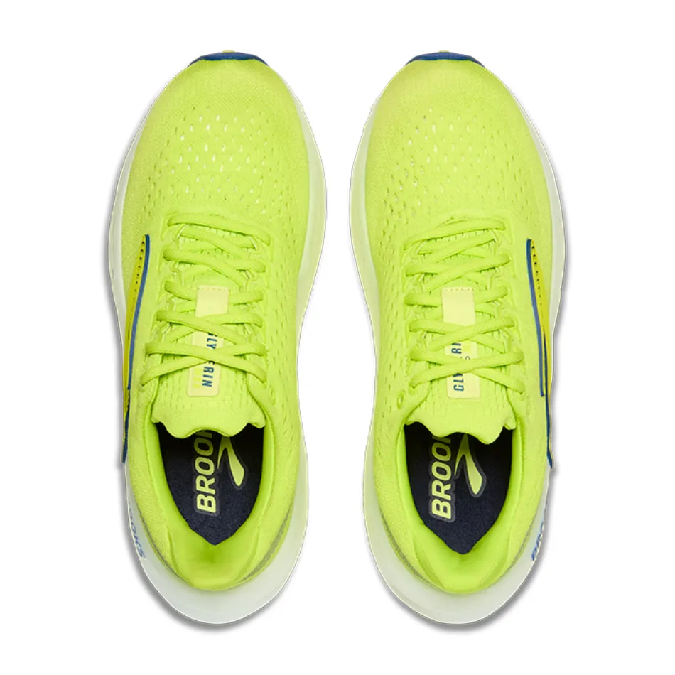 DeepLugTread running - specific footwear Brooks Men's Glycerin Max Running Shoes in Lime/Navy Peony/White AW25