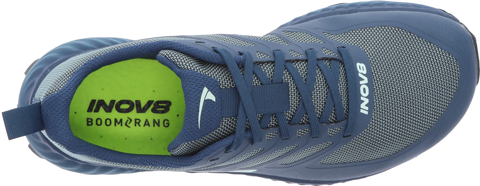 Minimalist Walking Use Inov8 Mudtalon WIDE FIT Womens Trail Running Shoes - Blue