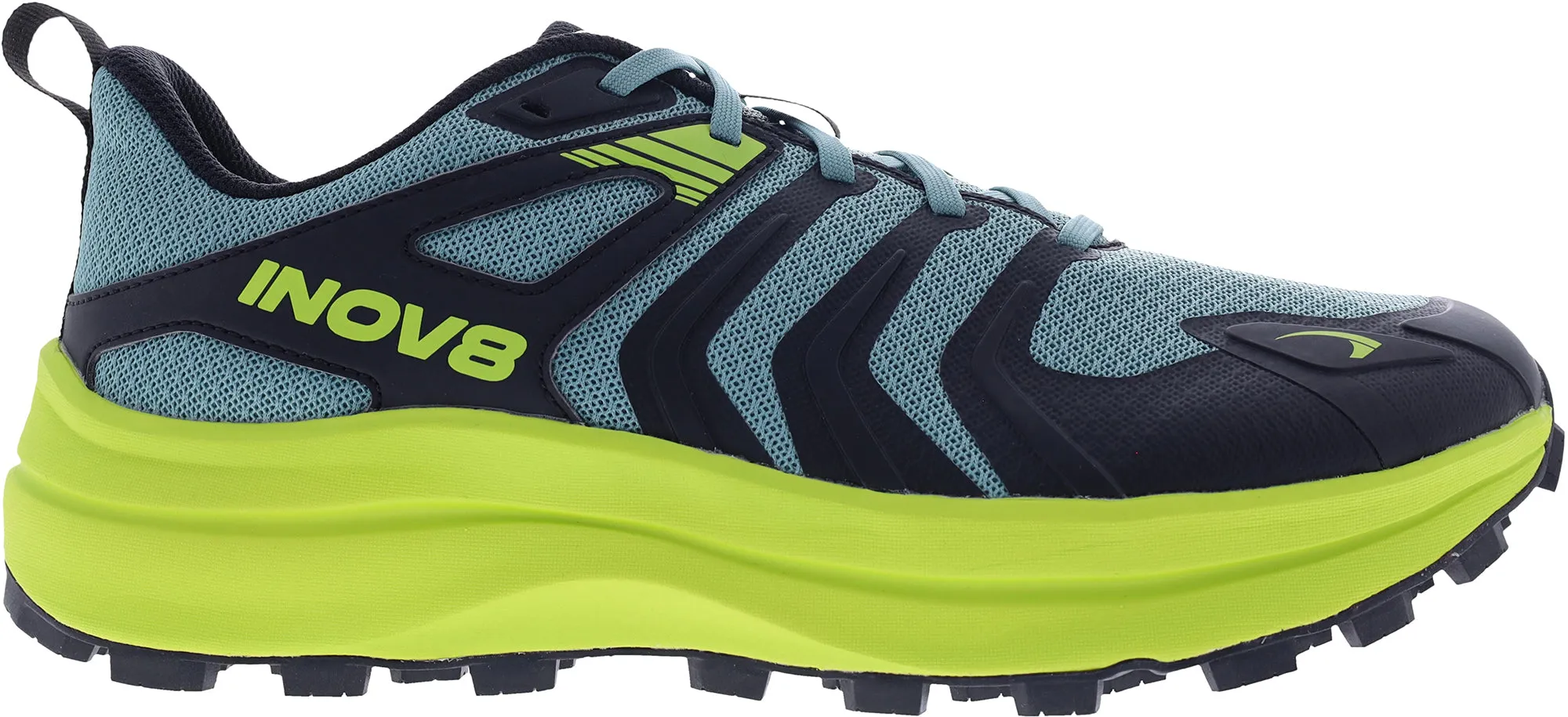 Form Stability Urban Active Inov8 TrailTalon Max WIDE FIT Mens Trail Running Shoes - Green