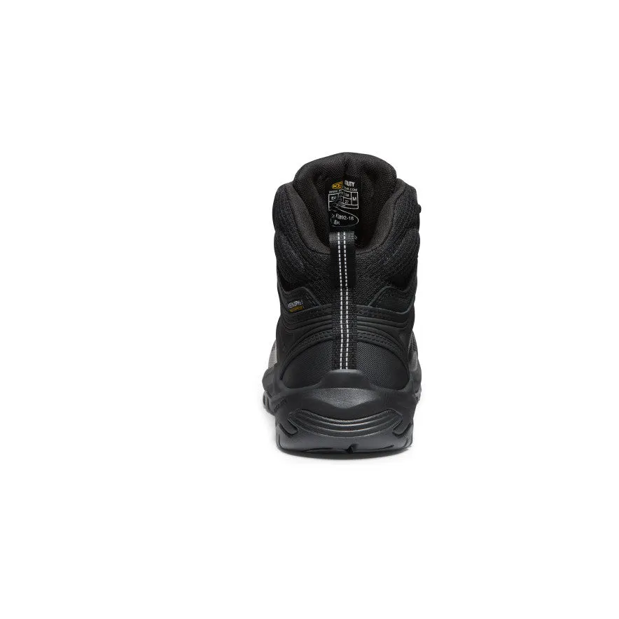 Smooth Soles Men's Reno Waterproof Mid (Soft Toe)  |  Black/Black