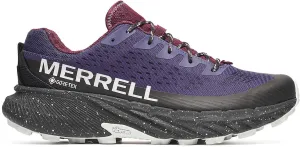 Low Maintenance Inner lining minimizes sweat buildup and friction Merrell Agility Peak 5 GORE-TEX Mens Trail Running Shoes - Blue