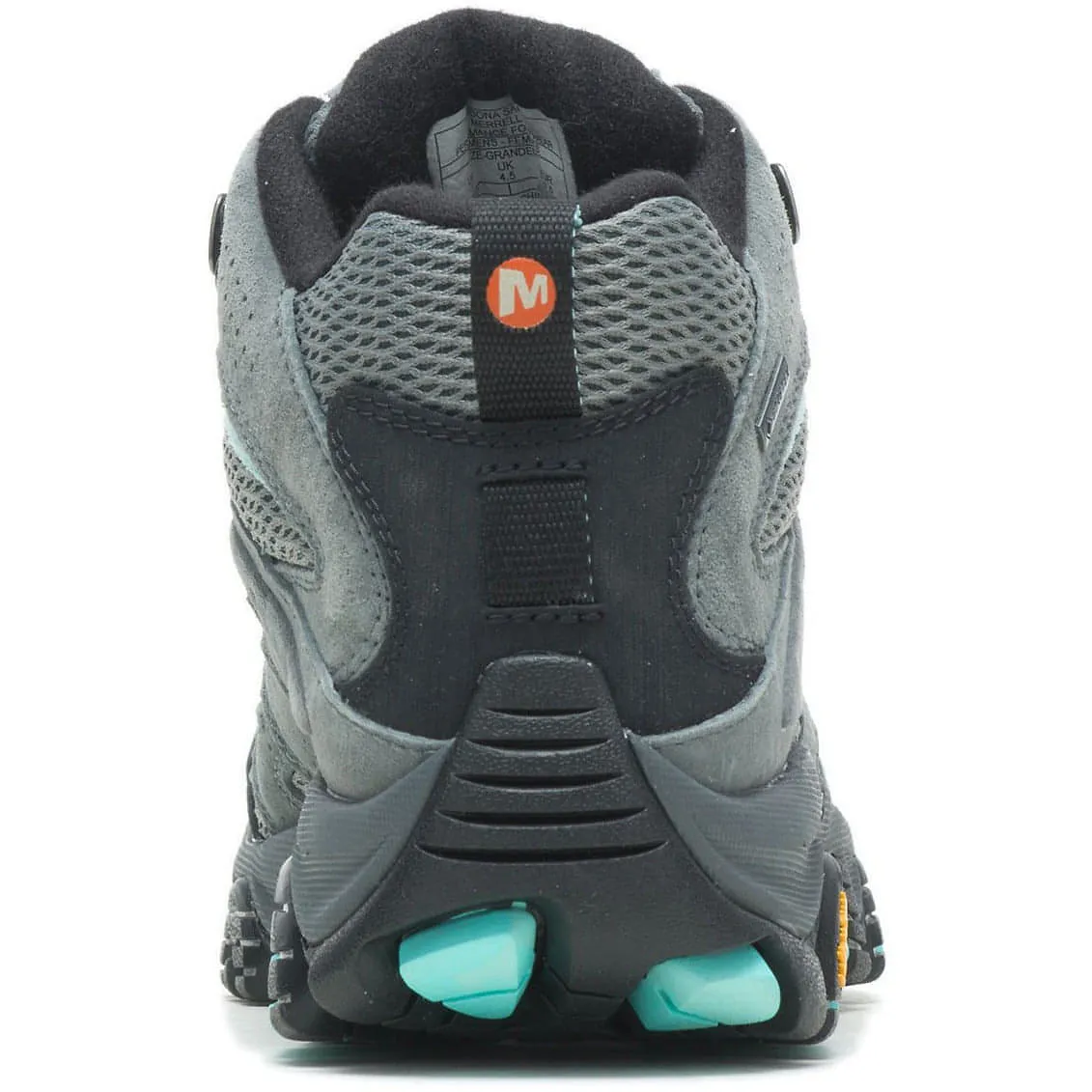 Strong Boot Design Trail Cushioning Merrell Moab 3 Mid GORE-TEX Womens Walking Boots - Grey