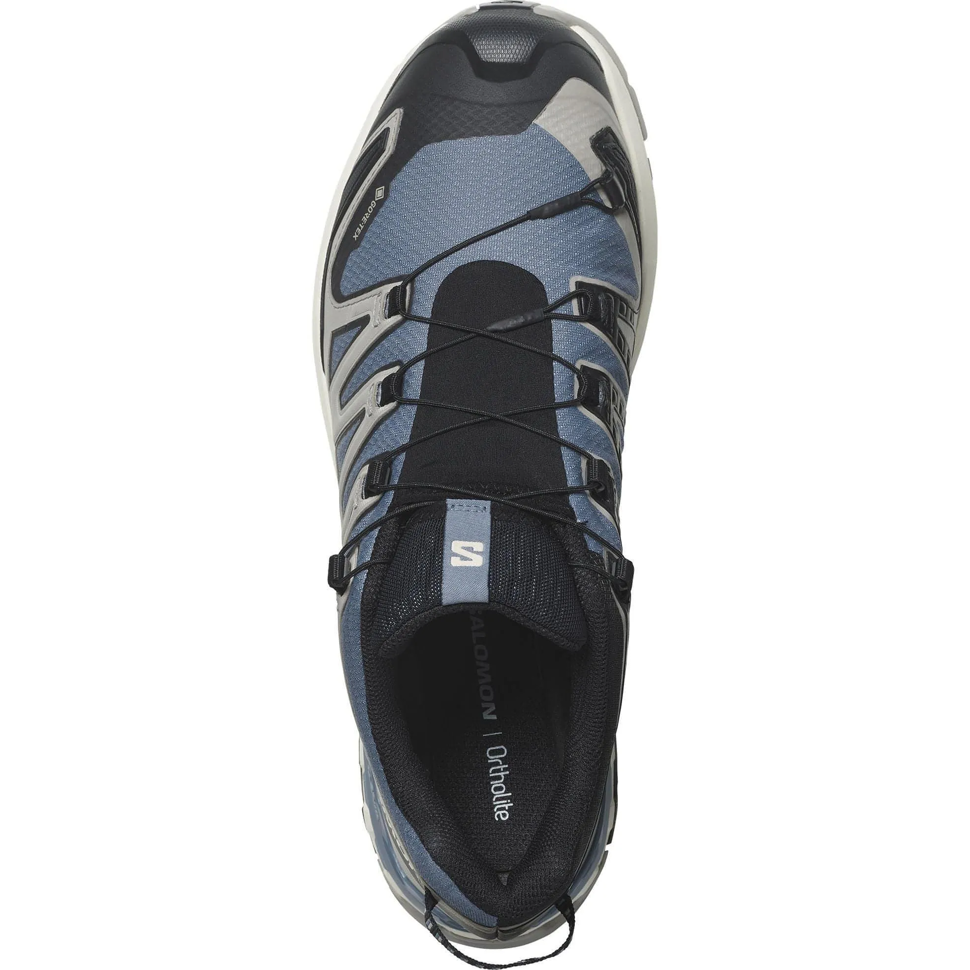 Salomon XA Pro 3D V9 GORE-TEX Mens Trail Running Shoes - Grey Shock absorption Posture Focus