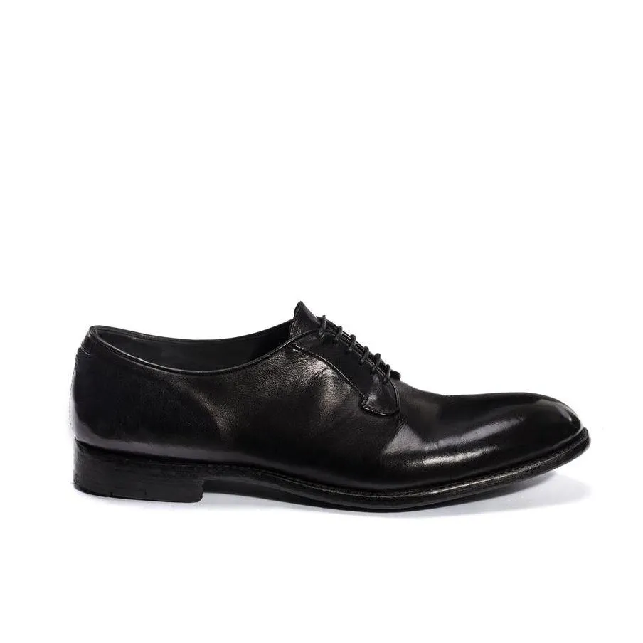 ELIAS 617<br>Black derby shoes Evening shoes Elastic Fit