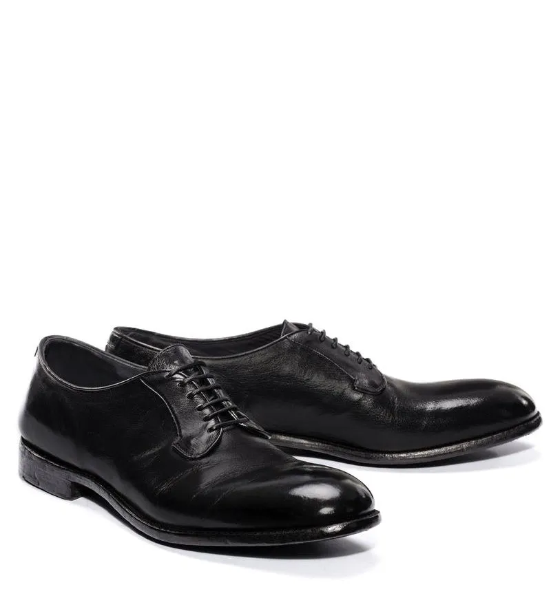 Texture Play ELIAS 617<br>Black derby shoes