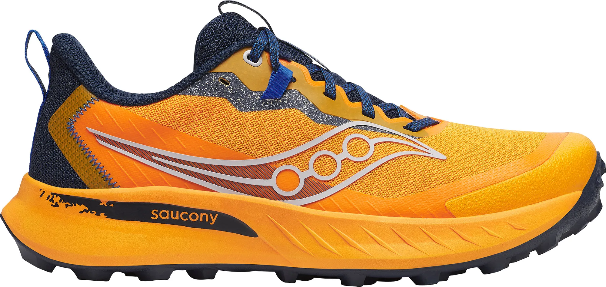 Saucony Peregrine 15 Mens Trail Running Shoes - Orange Action Gear
