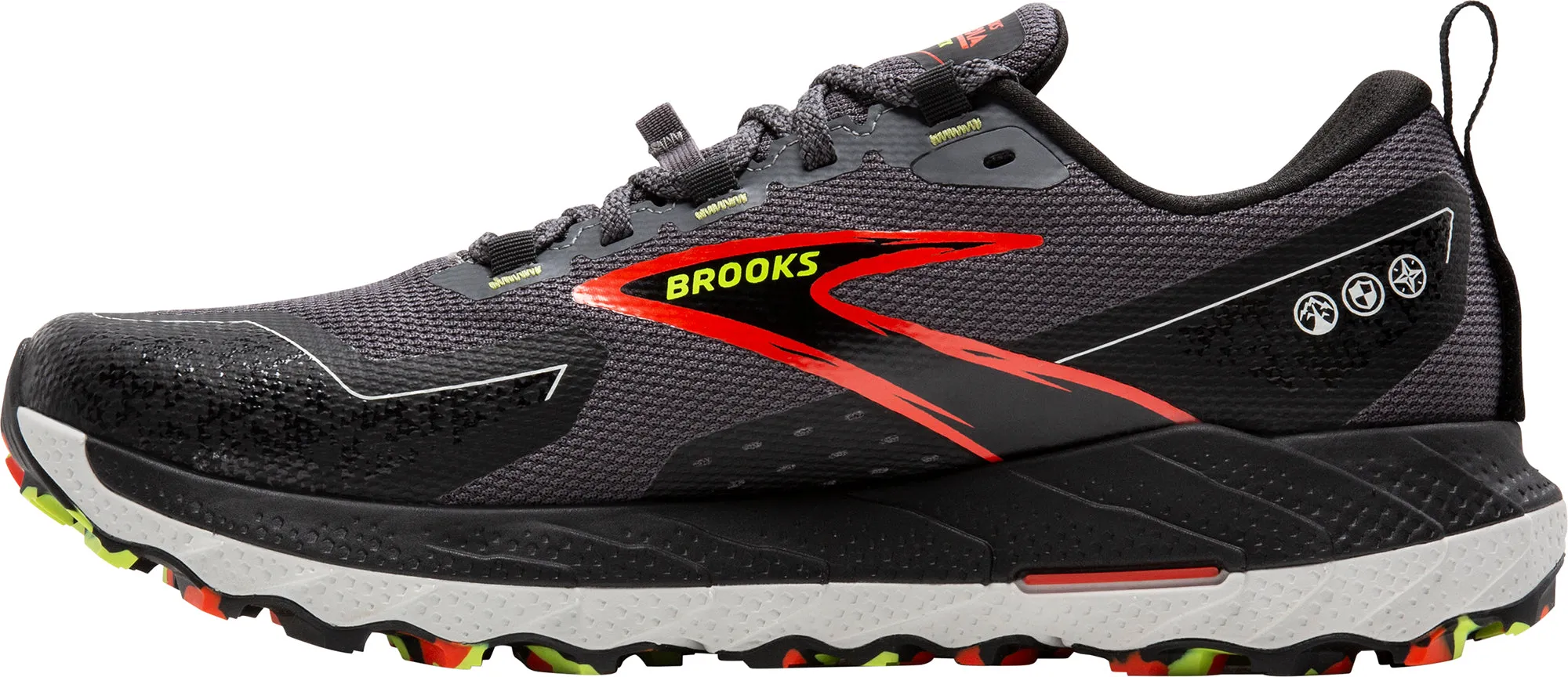 Comfort Padding System Brooks Cascadia 18 GORE-TEX Mens Trail Running Shoes - Grey