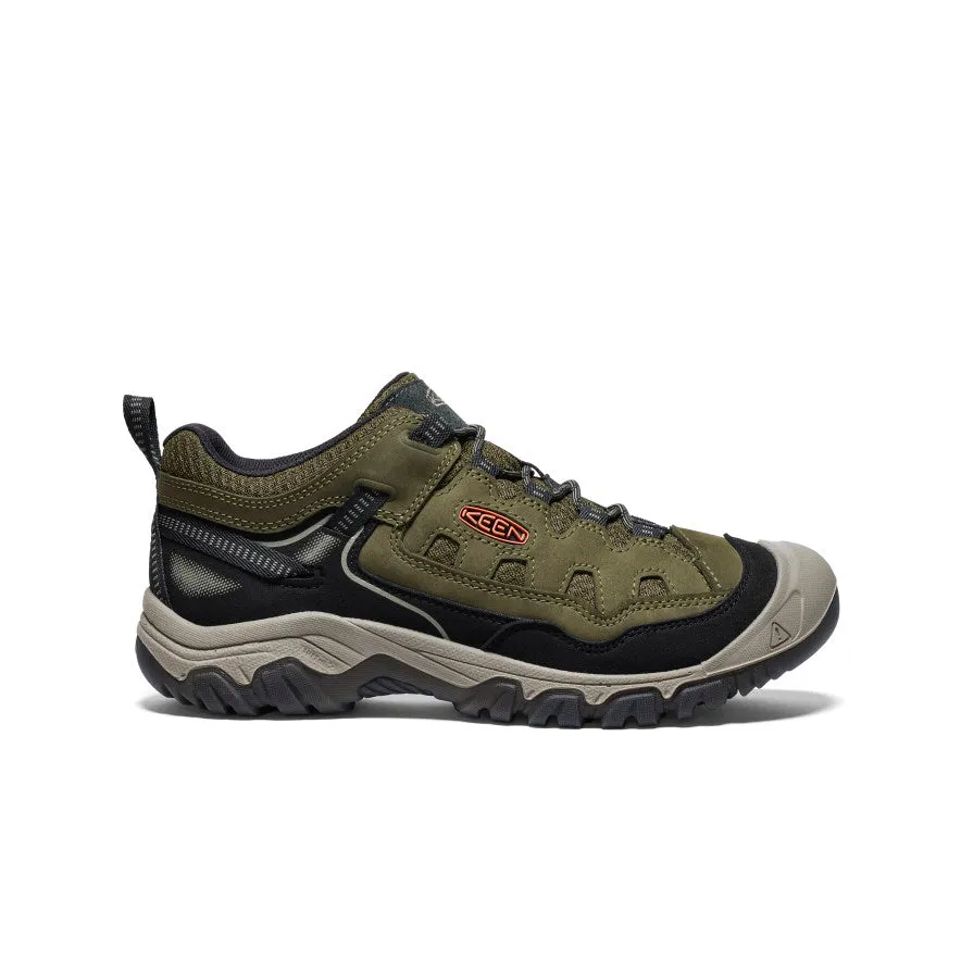 Men's Targhee IV Vented Hiking Shoe  |  Dark Olive/Gold Flame Quick   Dry Dynamic Motion