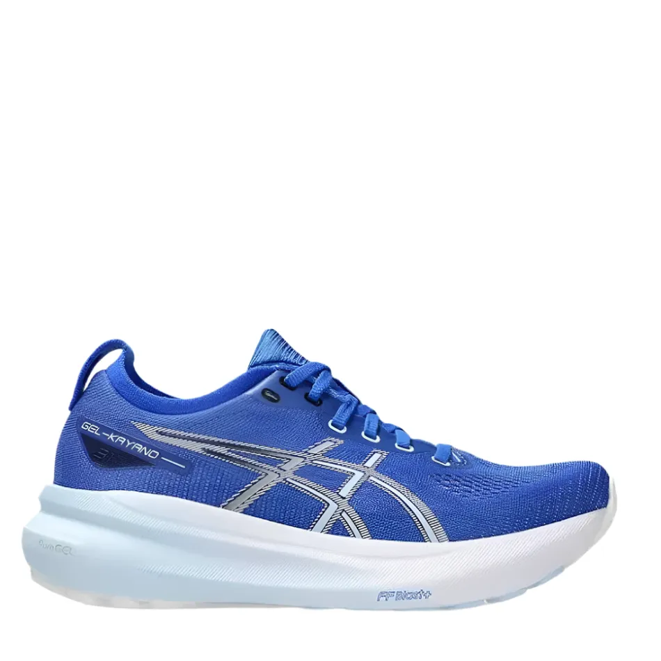 AntiOdor ASICS Women's Gel-Kayano 31 Running Shoes in Ilusion Blue/White