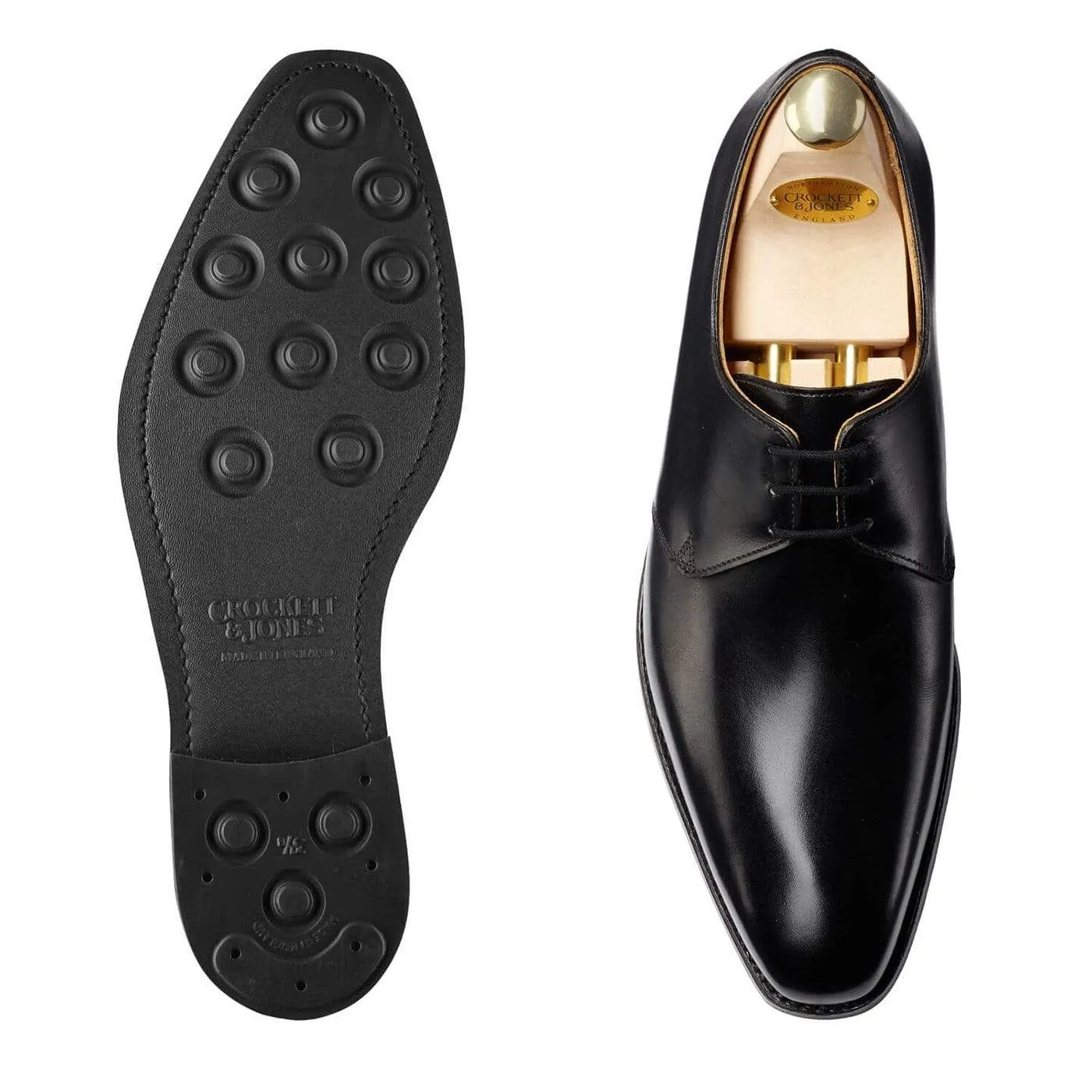 Leather Style Highbury Black Calf