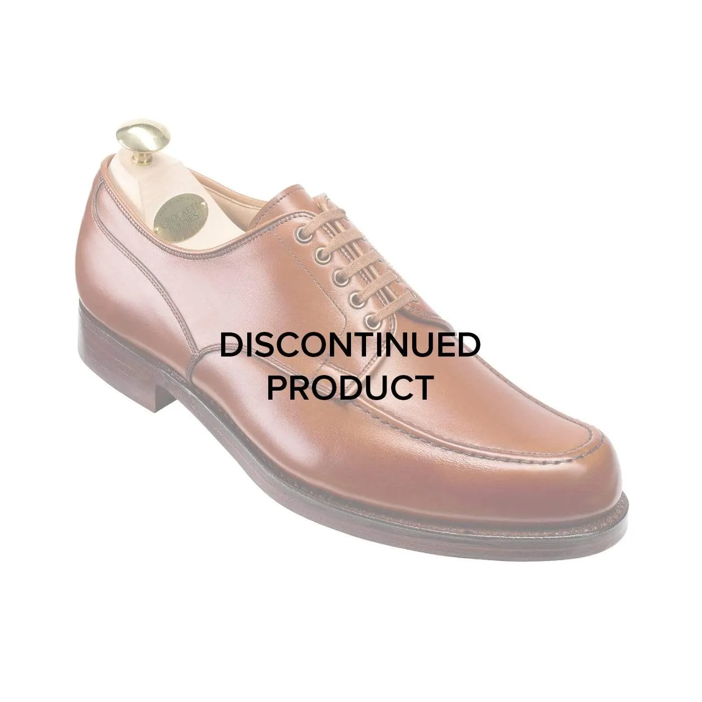 Reinforced toe Smooth Shape Cork Tan Burnished Calf