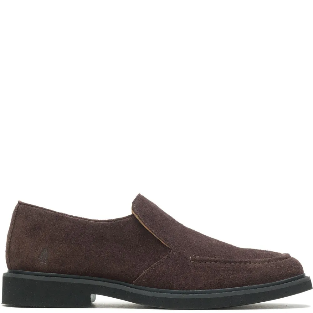 Brown Earl Loafer Stylish Leather Oil-Treated