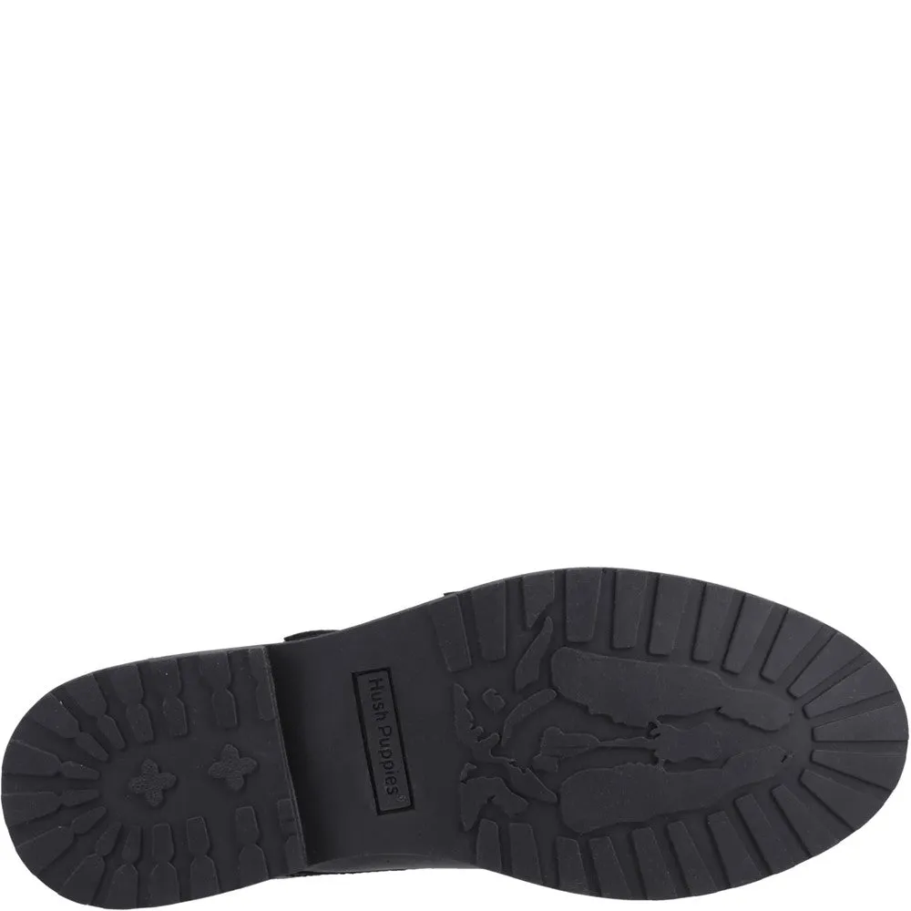 Black Verity Monk Shoes Cloud Dash Comfortable Look