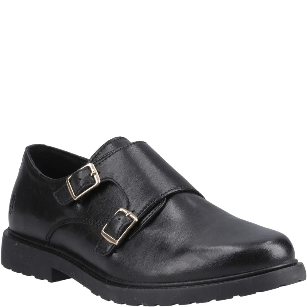 Anti Odor Black Verity Monk Shoes