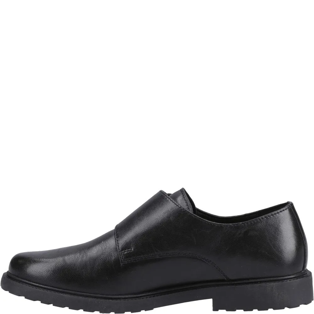 Black Verity Monk Shoes Water   Resistant