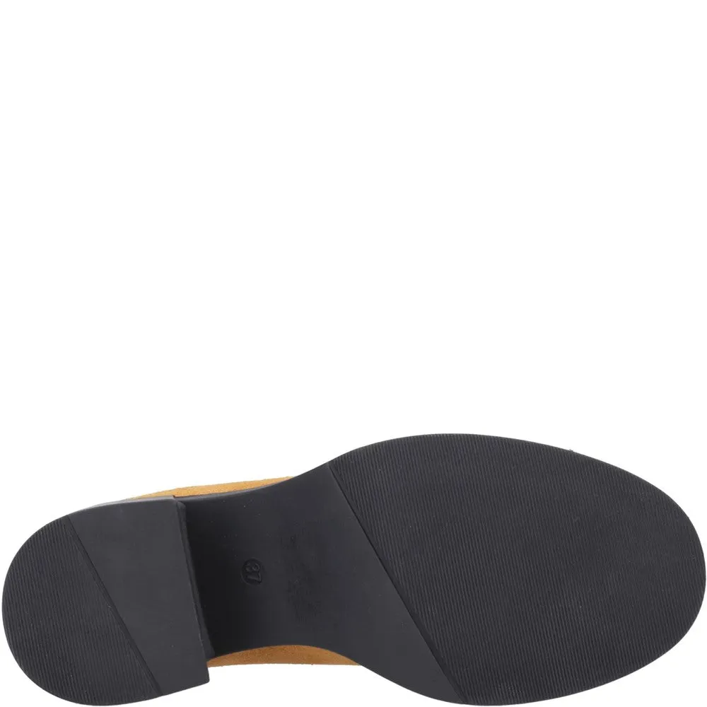 Path Wide Everyday Stylish Shoes Mustard Adelaide Loafers