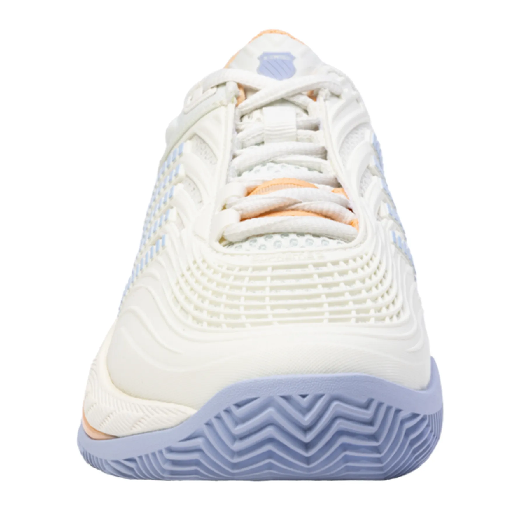 K Swiss Hypercourt Supreme 2HB WomenTennis Shoes - Star White/Heather/PchFuz Lace System Neutral Color