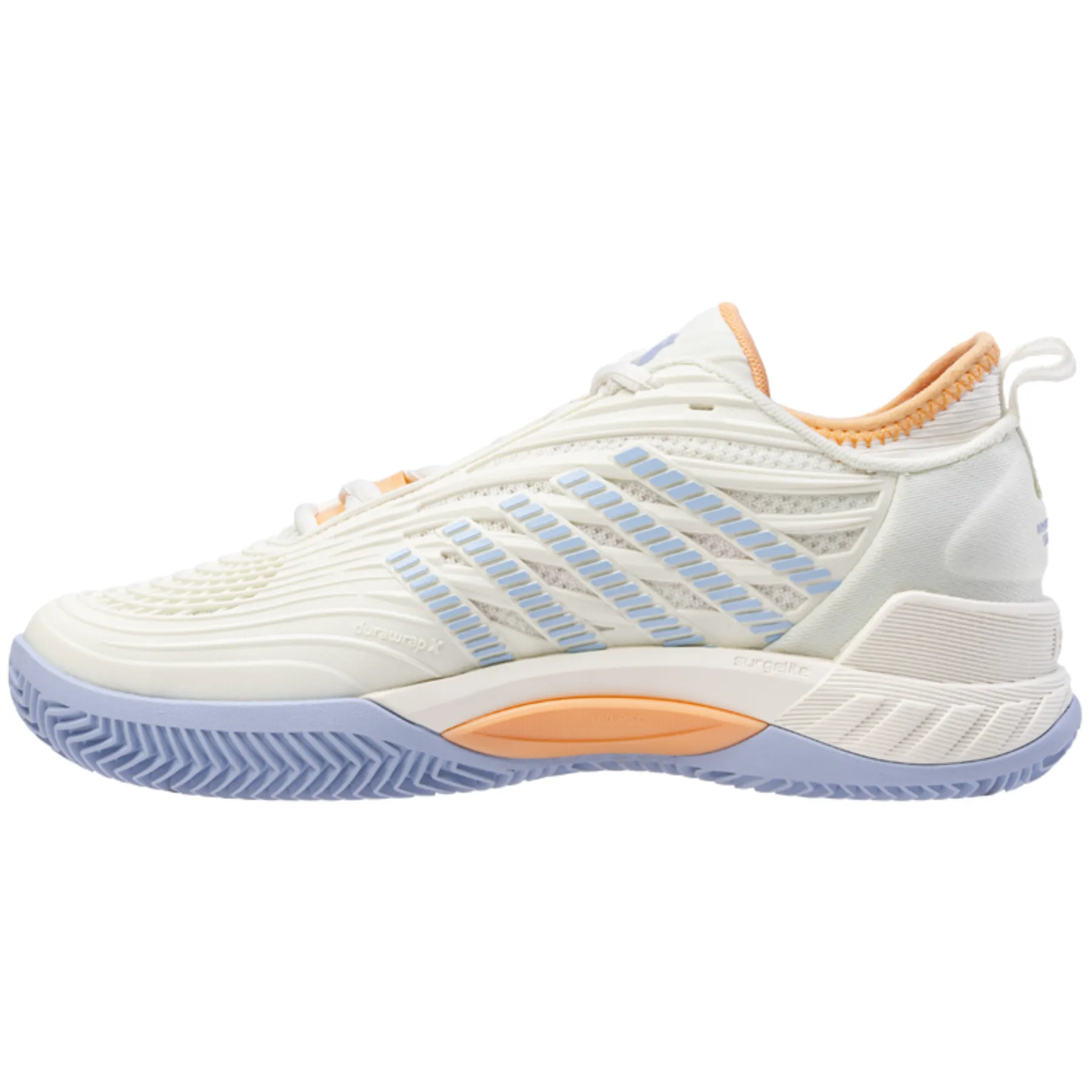 Padded collar K Swiss Hypercourt Supreme 2HB WomenTennis Shoes - Star White/Heather/PchFuz