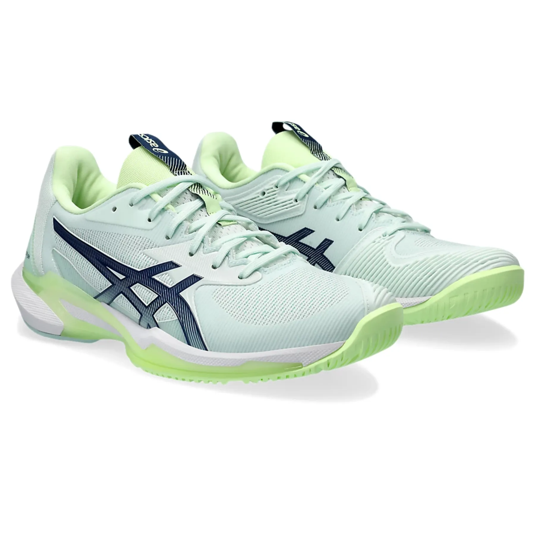 Asics Solution Speed  FF 3 Women Tennis Shoes - Pale Mint/Blue Expanse Competitive Players