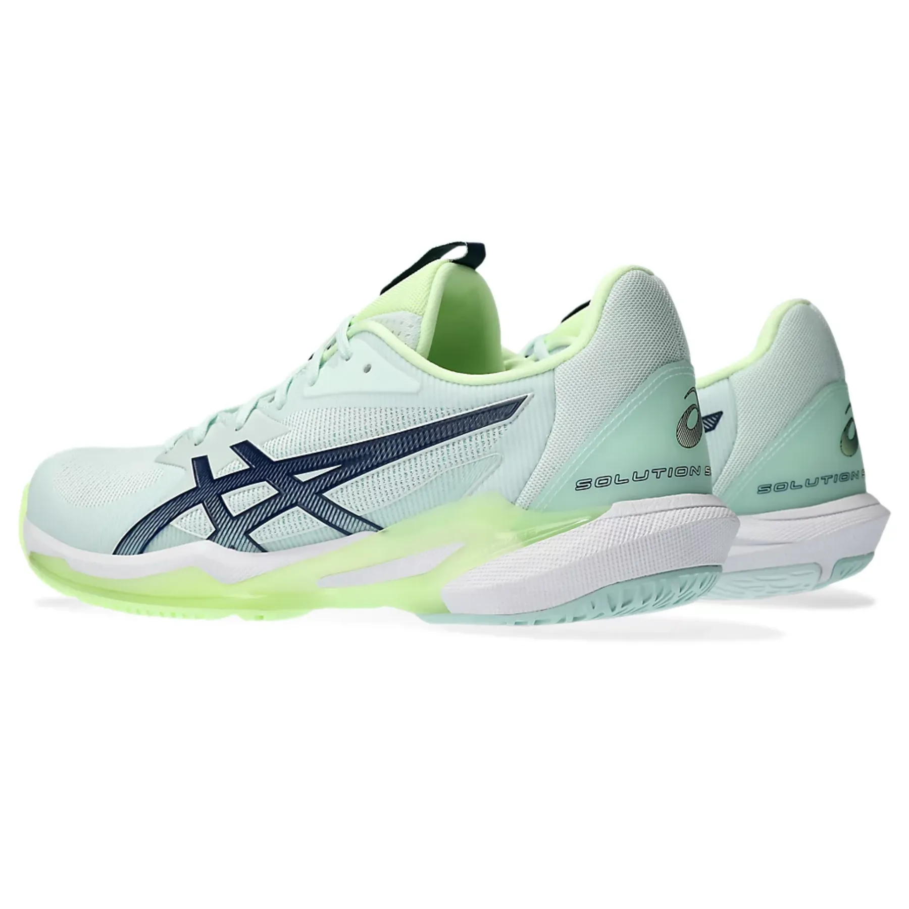Asics Solution Speed  FF 3 Women Tennis Shoes - Pale Mint/Blue Expanse Slim Shape Lace System