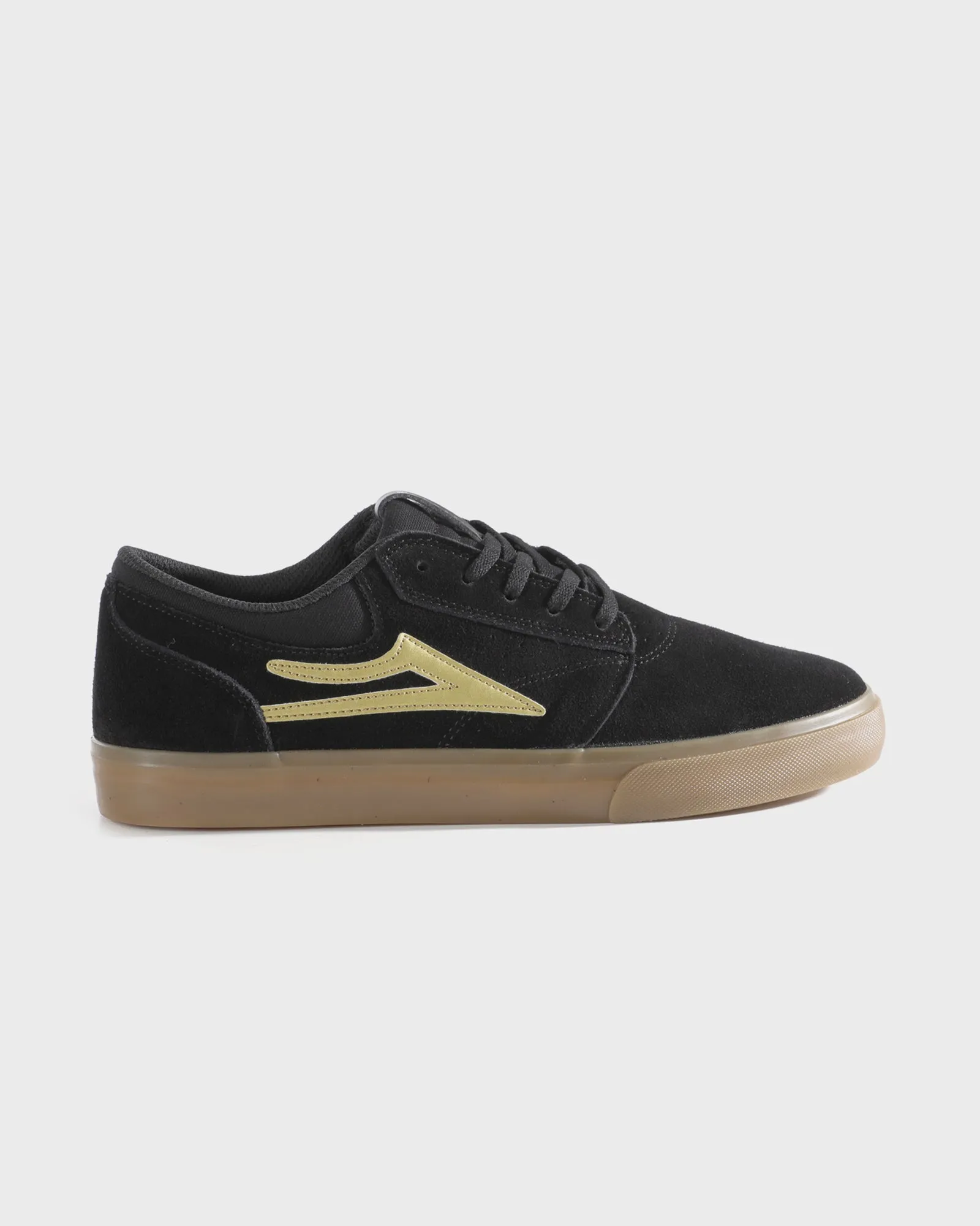 Casual Light Step Griffin - Black/Gold Suede
