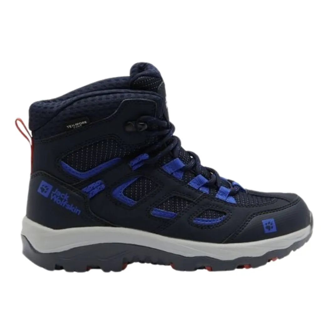 Love Glow jack wolfskin Vojo Texapore Mid Kids Waterproof Hiking Shoes