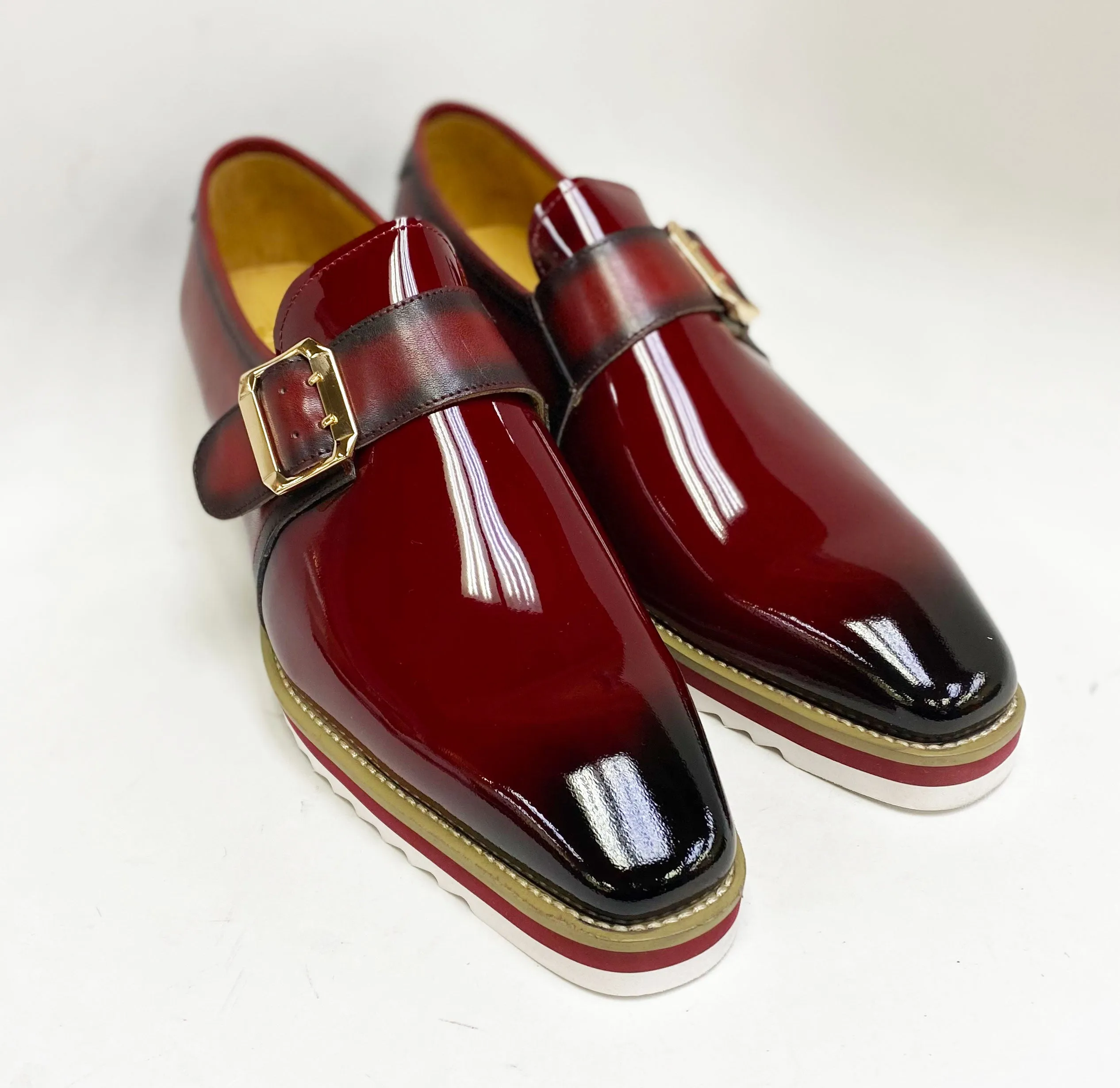 Modern Design Perfect Match Style: 515-38P-Burgundy