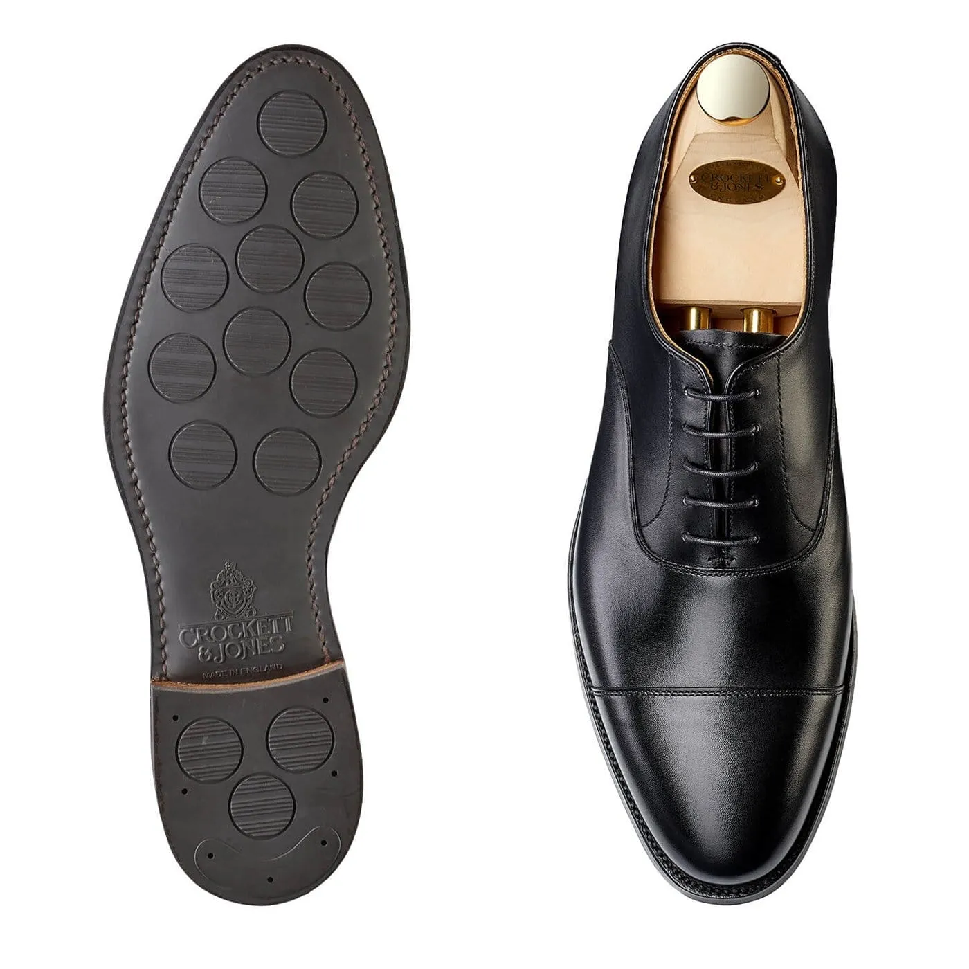 Stylish Slip On All Comfort Connaught 2 Black Calf (City Sole)