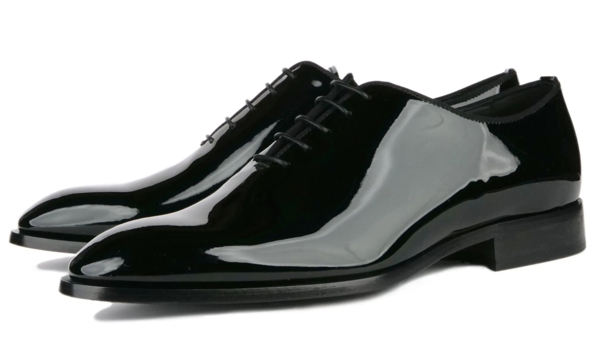 Urban Walking Shoes All Day Fit Mayfair Wholecut Patent Leather Black