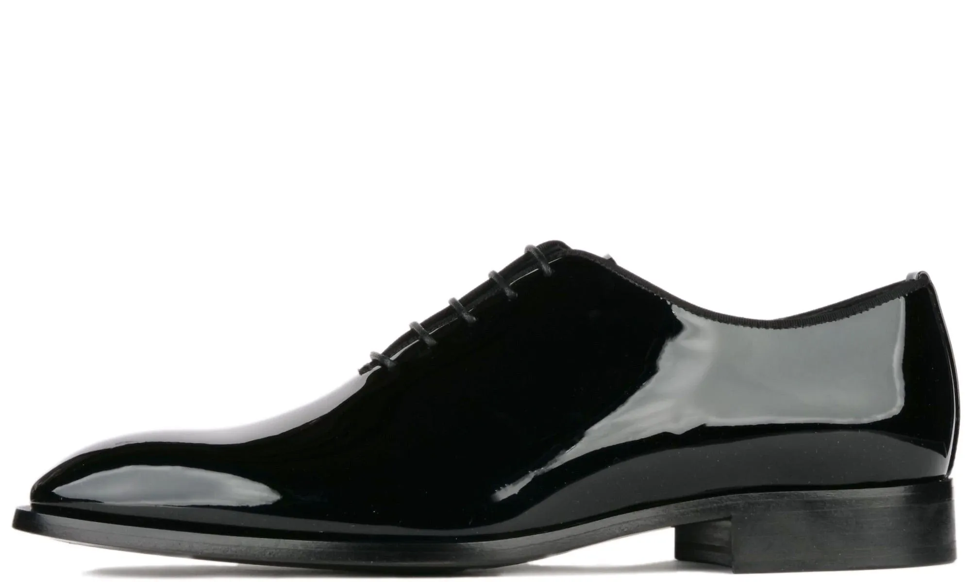 Comfortable Walk Mayfair Wholecut Patent Leather Black
