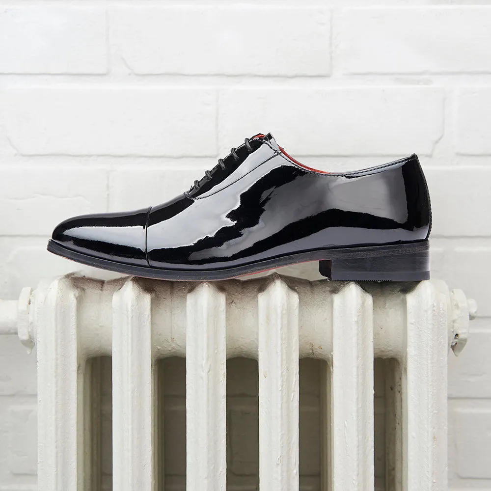 Smart Brown Comfy Step Oxford Dress Shoe - Black