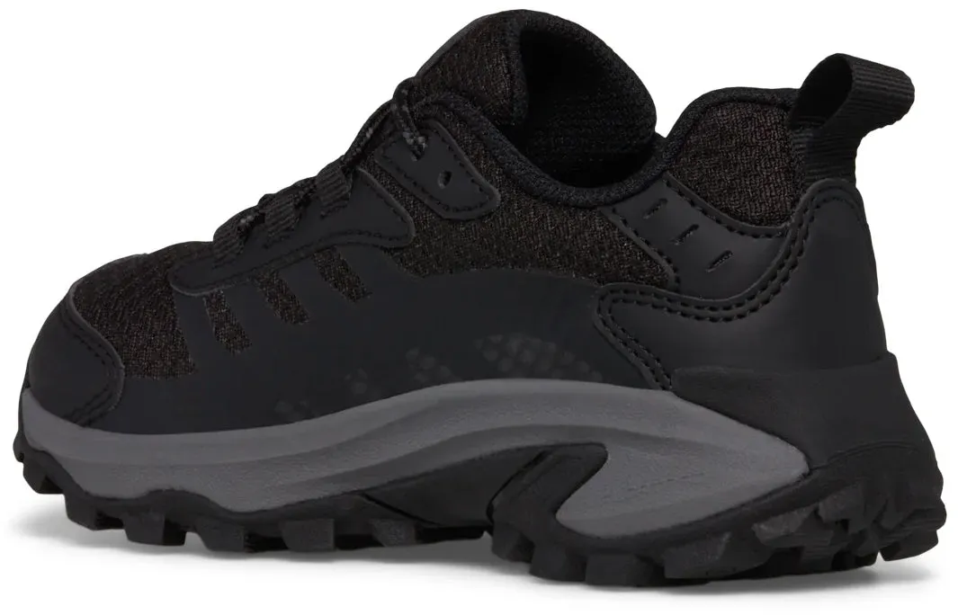 Merrell Moab Speed 2 Waterproof Childrens Walking Shoes - Black Outdoor