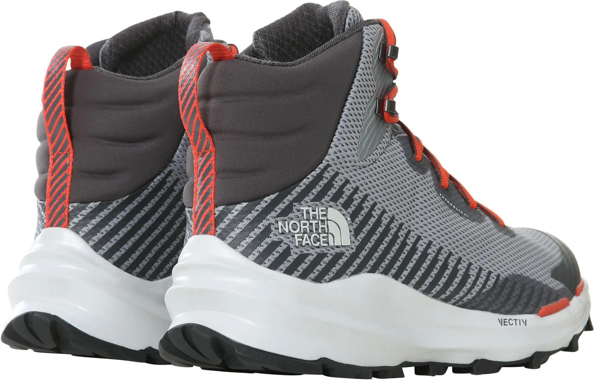 The North Face Vectiv FastPack Mid FutureLight Mens Walking Boots - Grey Mountain Grip Support Line
