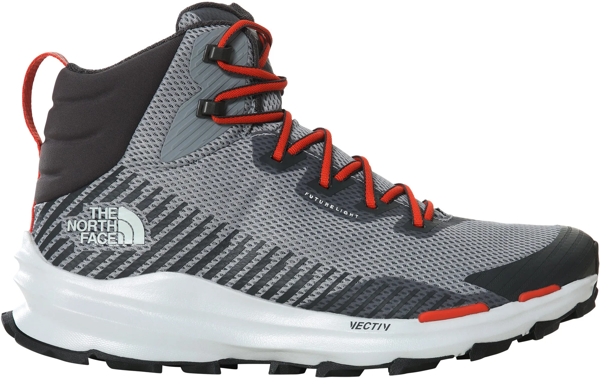 The North Face Vectiv FastPack Mid FutureLight Mens Walking Boots - Grey Long Distance Boots Climbing