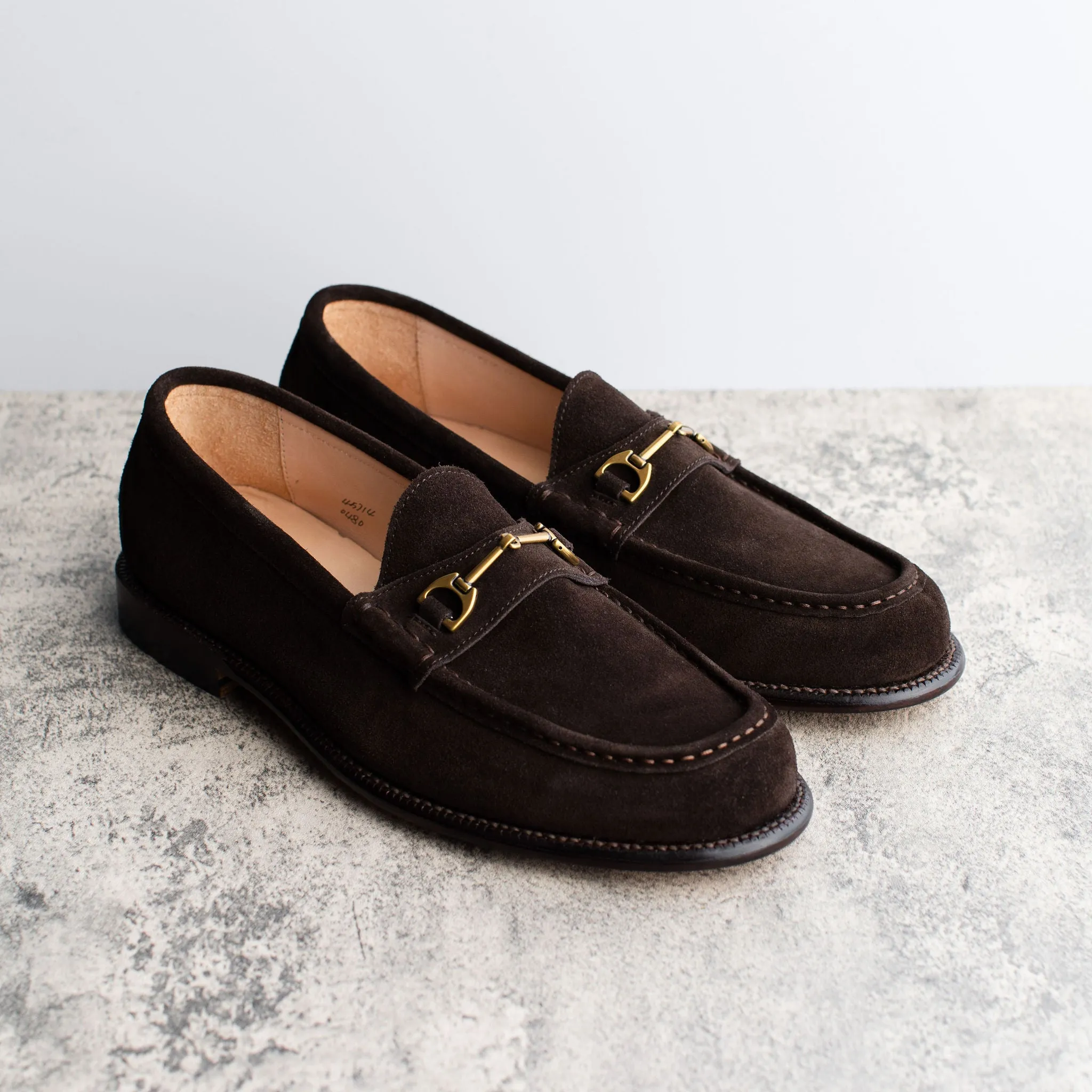 Horsebit Loafer Espresso Suede Autumn Style