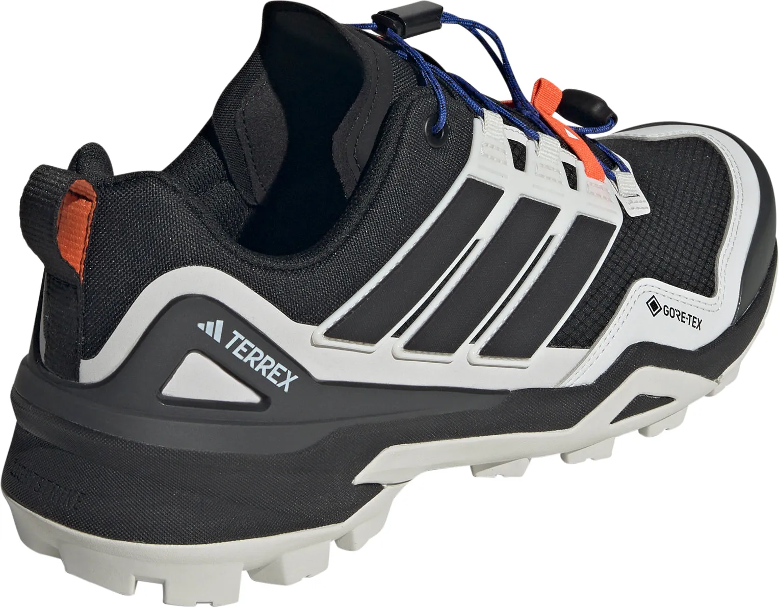 adidas Terrex Skychaser GORE-TEX Mens Walking Shoes - Black Durable Material Quick Adjust
