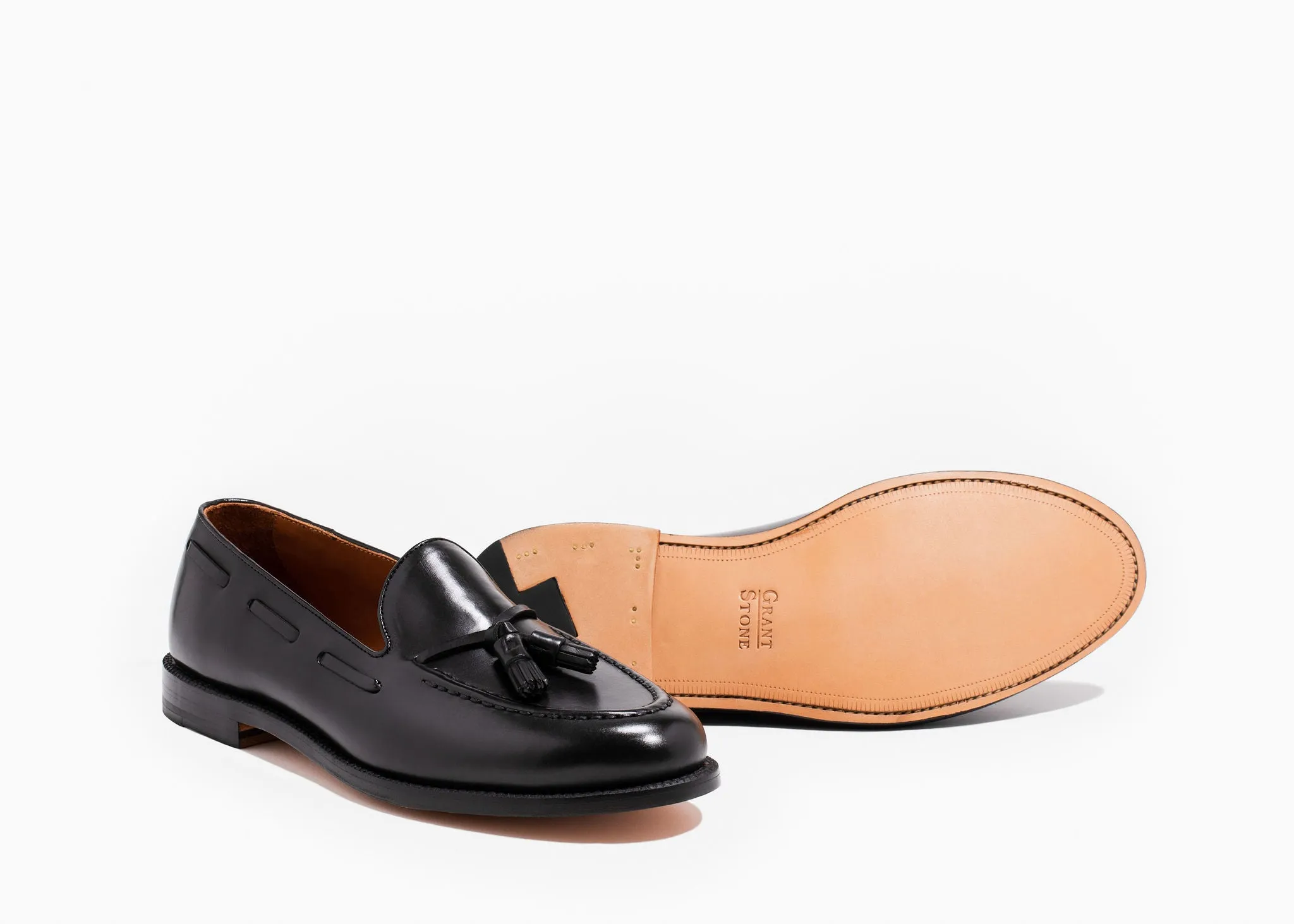 Tassel Loafer Black Calf All-day Slip-on Footwear