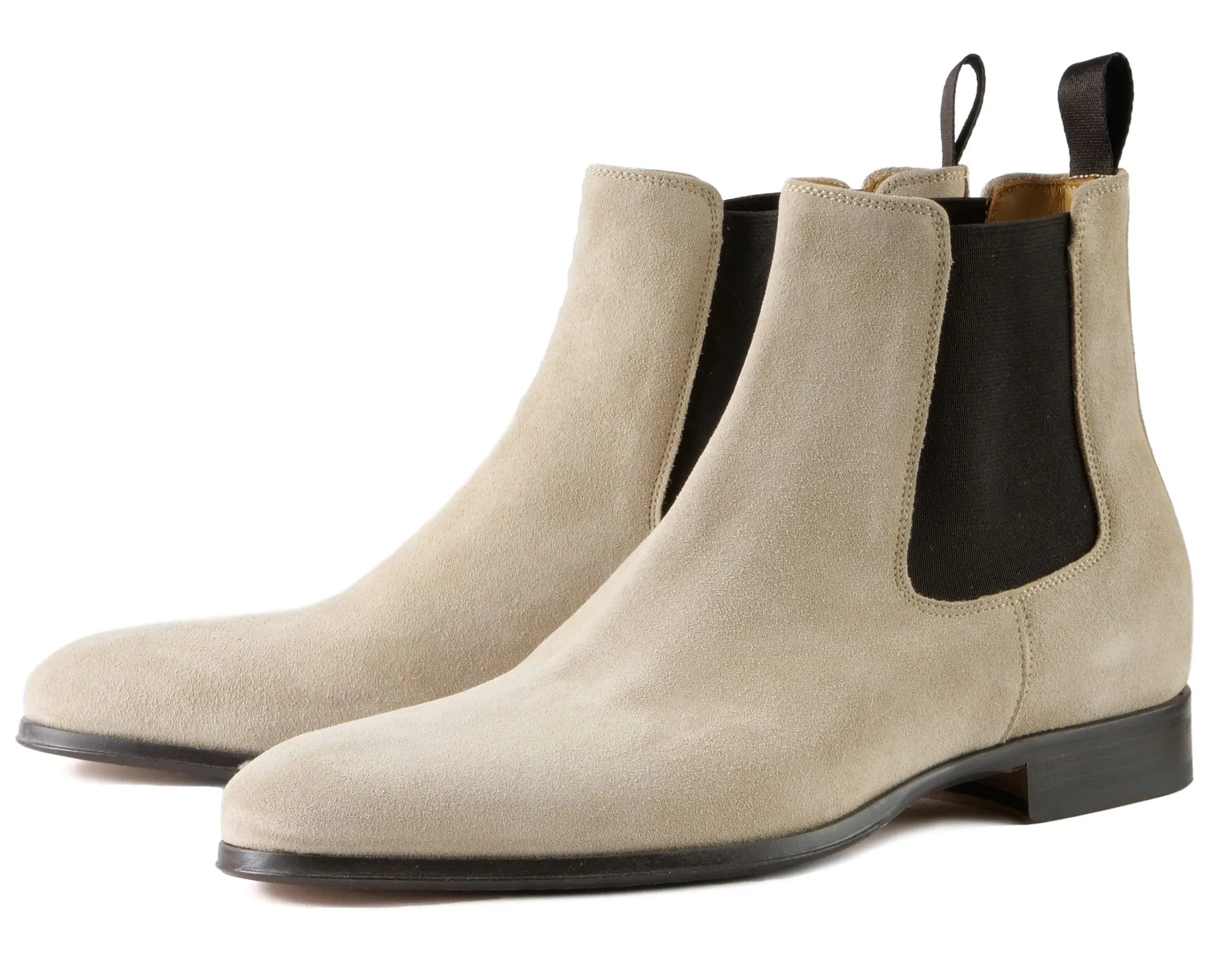 Versatile Leather Quick Comfort Eastwood Chelsea Boot Sand Suede