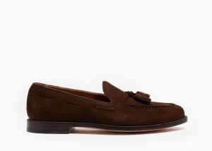 Tassel Loafer Espresso Suede Durable Sole