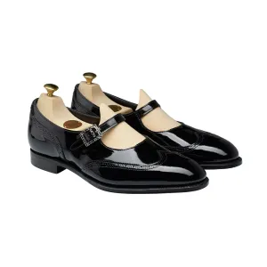 Mary Black Patent Control Edge Spring step