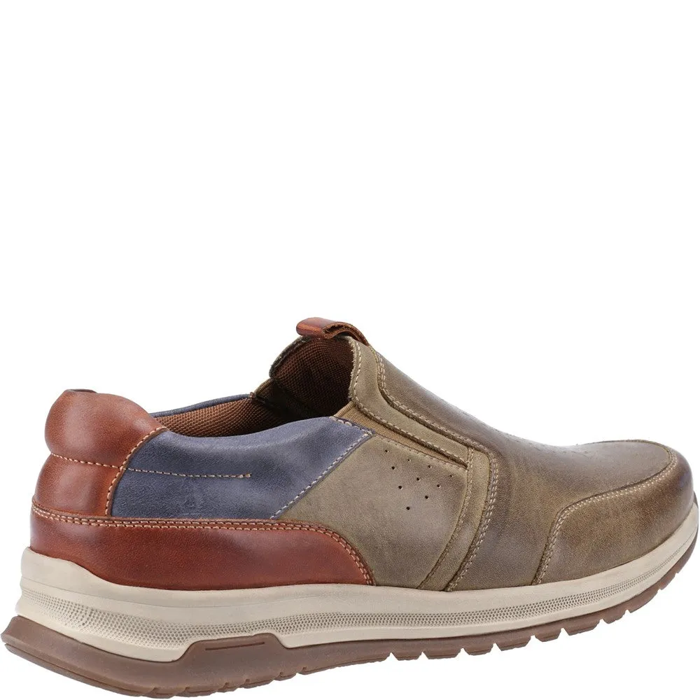 Khaki Cole Slip-On Shoes Daily Go Chic Appearance