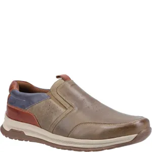 Khaki Cole Slip-On Shoes Artist Vibes Heel Clear