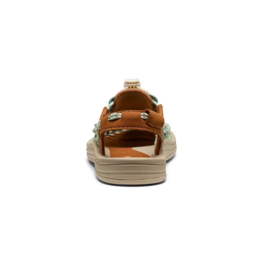 Women's UNEEK Sneaker  |  Milky Blue/Roasted Pecan Molded Insole Durable Build