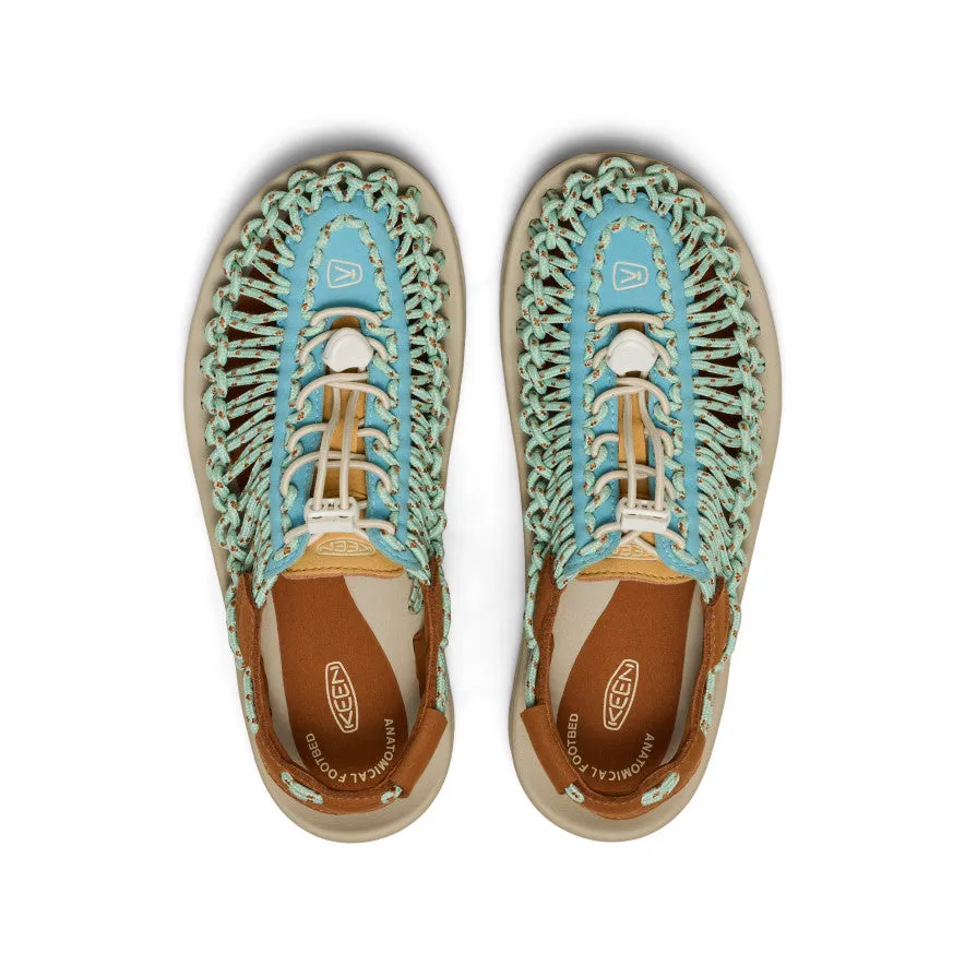 Women's UNEEK Sneaker  |  Milky Blue/Roasted Pecan Deep Shade Anti Slip