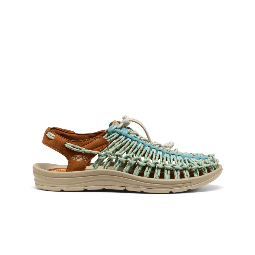Match All Women's UNEEK Sneaker  |  Milky Blue/Roasted Pecan