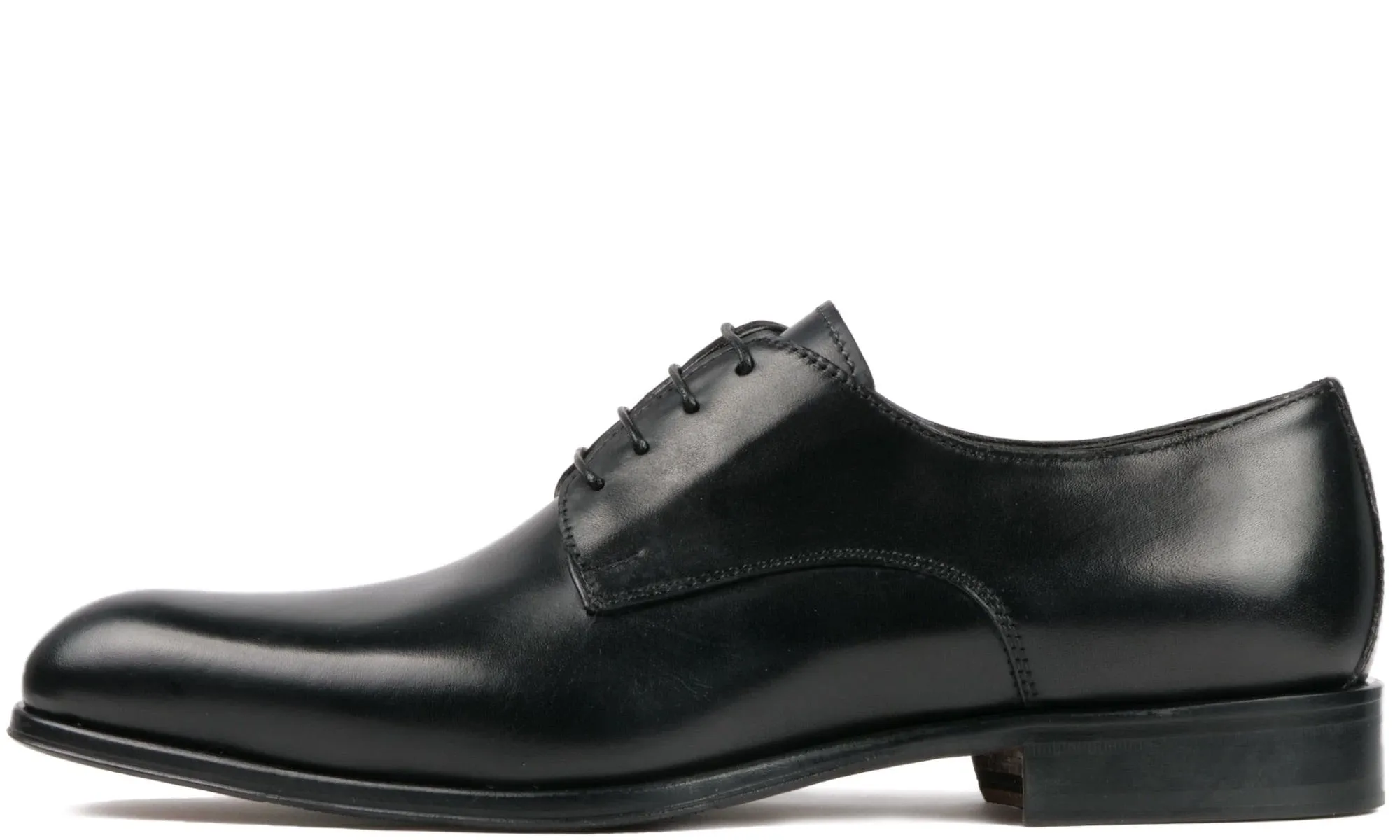 Brighton Derby Black Elegant Slim Silhouette