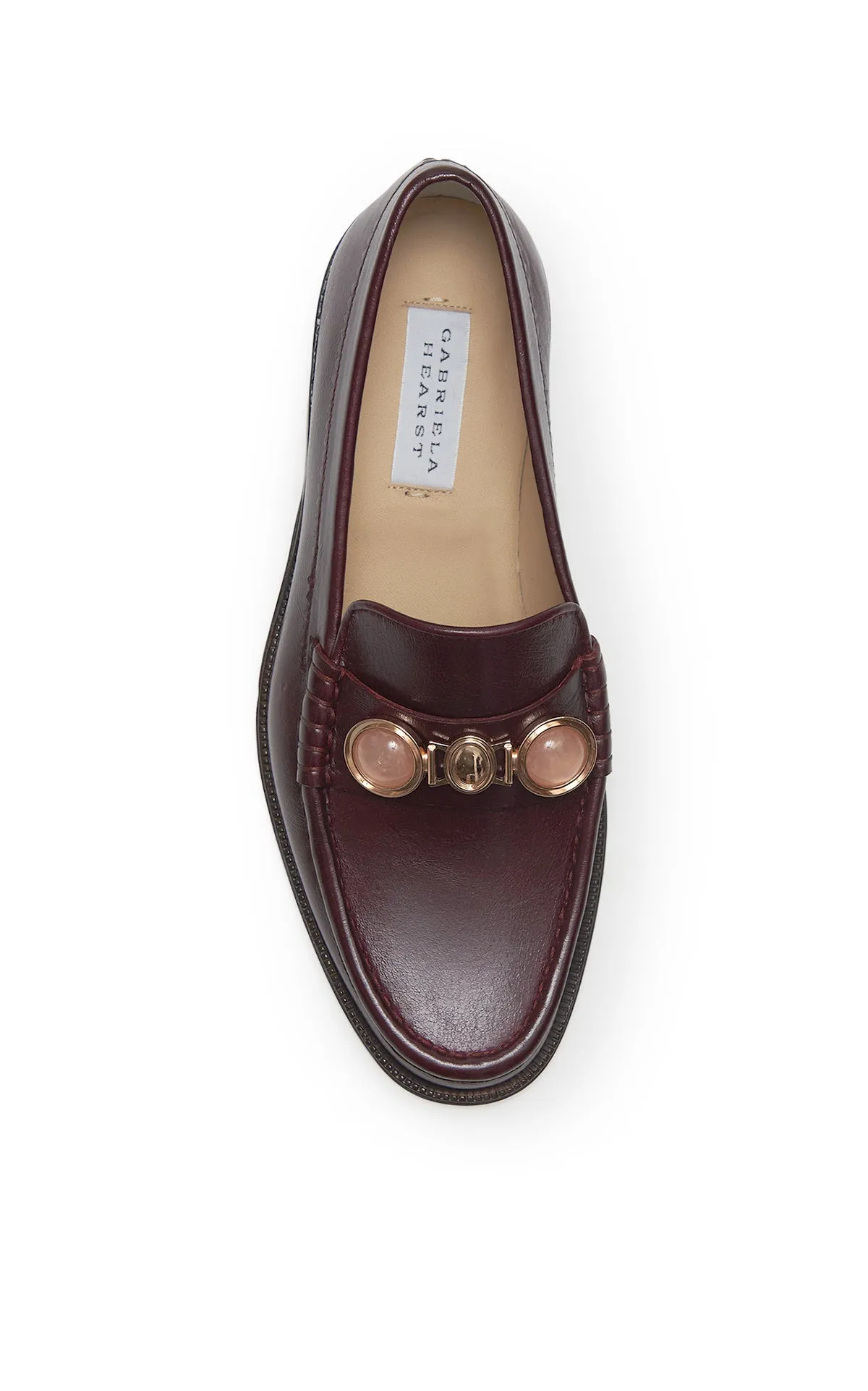 Melchora Stone Loafer in Bordeaux Leather Step Sure Versatile Option