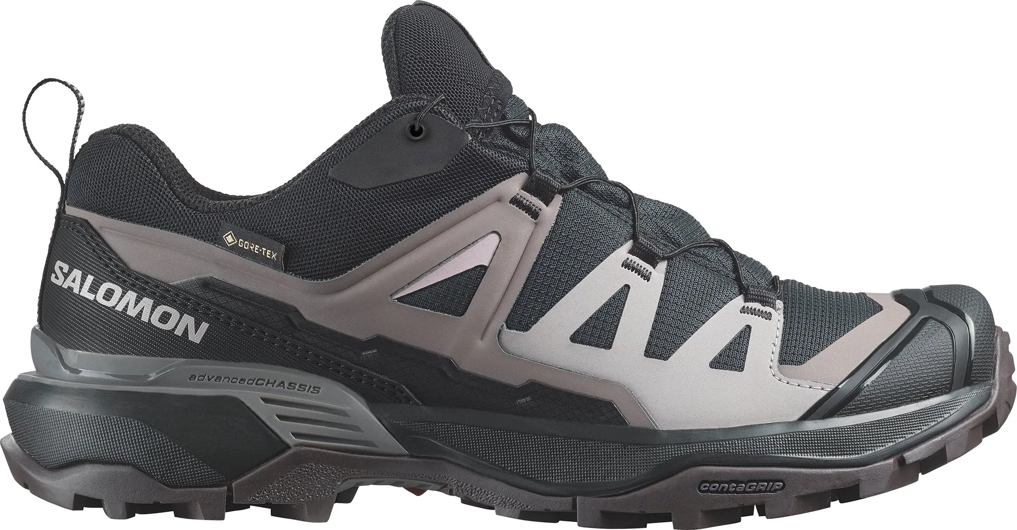 High Protection Fit Salomon X Ultra 360 GORE-TEX Womens Walking Shoes - Black